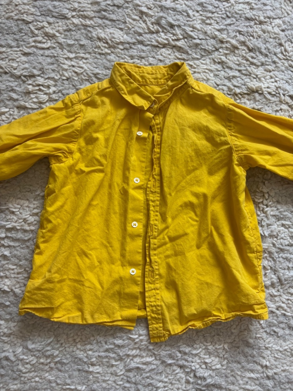 BONTON Button Down Boy or Girl Shirt Top European Designer Size 4 or Size 3